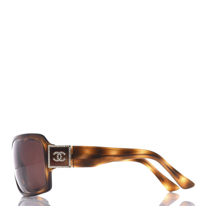 Chanel Crystal CC Sunglasses 5081-B Brown 3 of 6