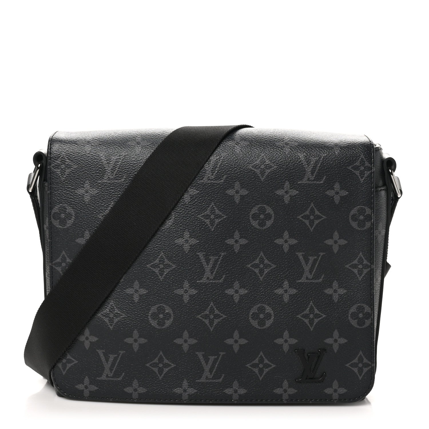 Louis Vuitton Monogram Eclipse District PM Black 1 of 9