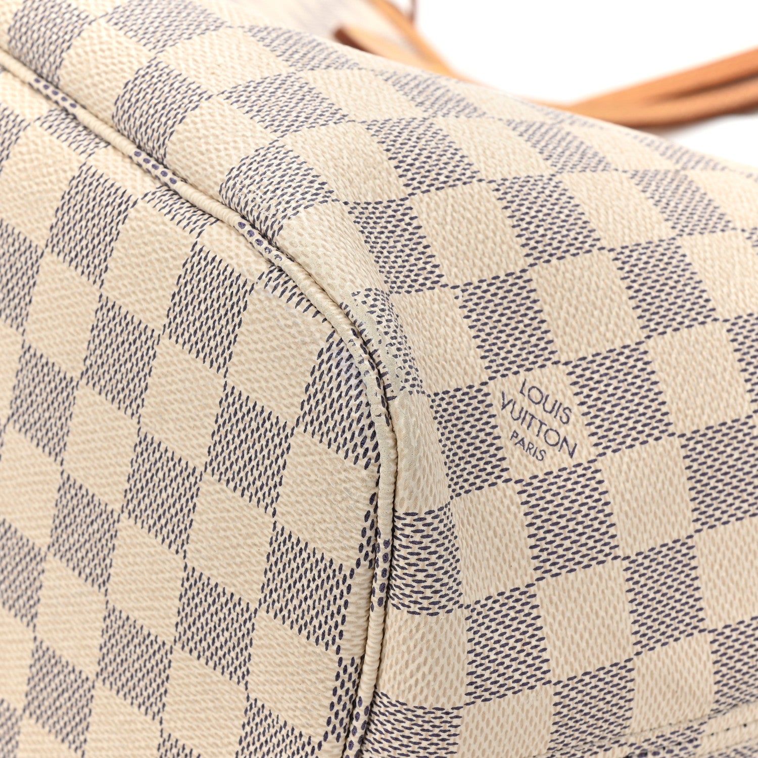 Louis Vuitton Damier Azur Neo Neverfull MM Rose Ballerine 14 of 18