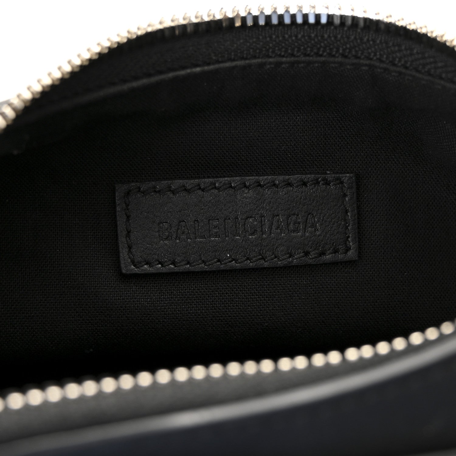 Balenciaga Calfskin Le Cagole With Buckles Shoulder Bag XS Black 6 of 9