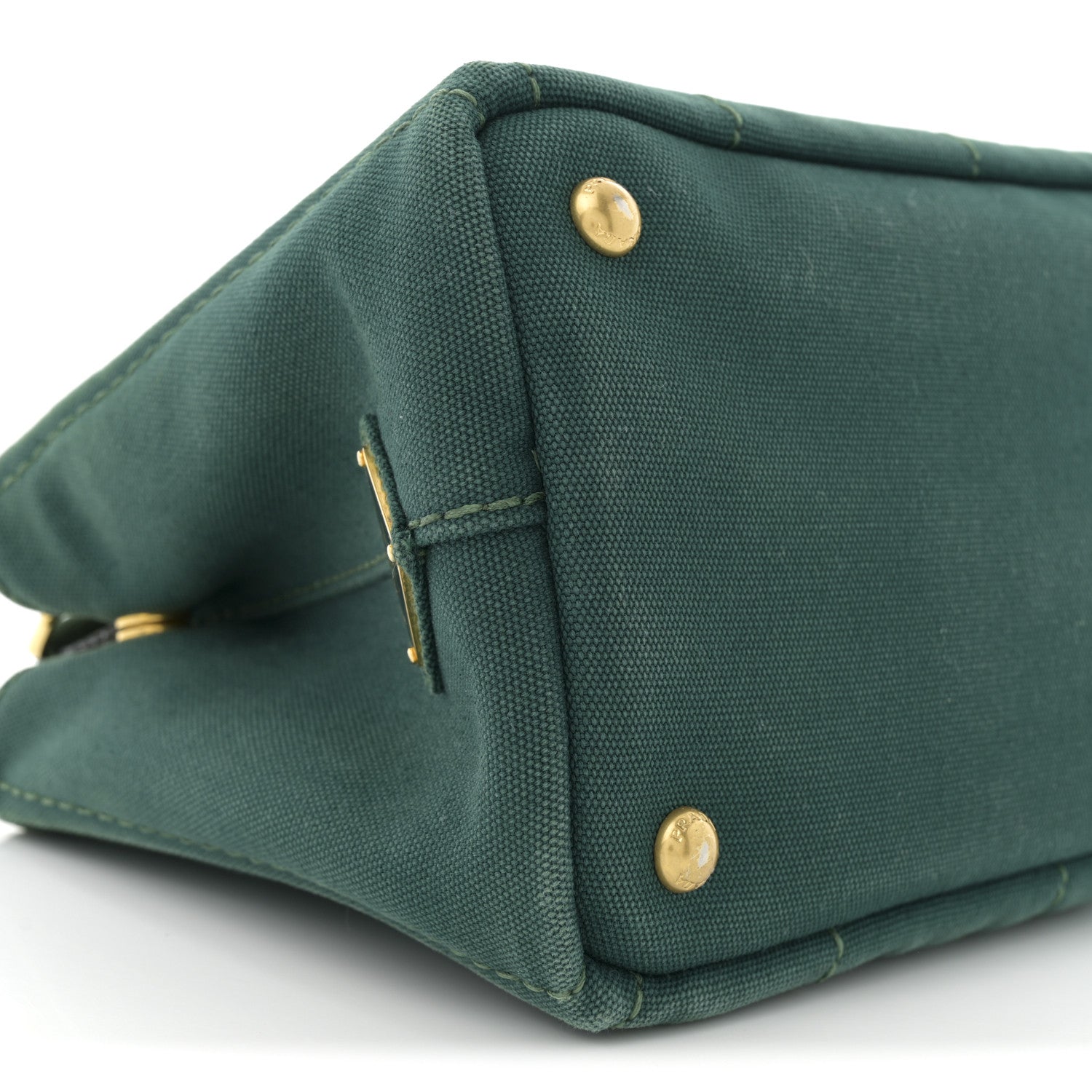 Prada Canapa Small Logo Tote Oleandro 8 of 11