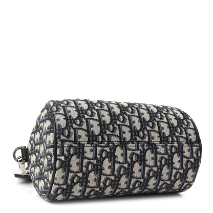 Christian Dior Oblique Roller Messenger Bag Blue 3 of 9