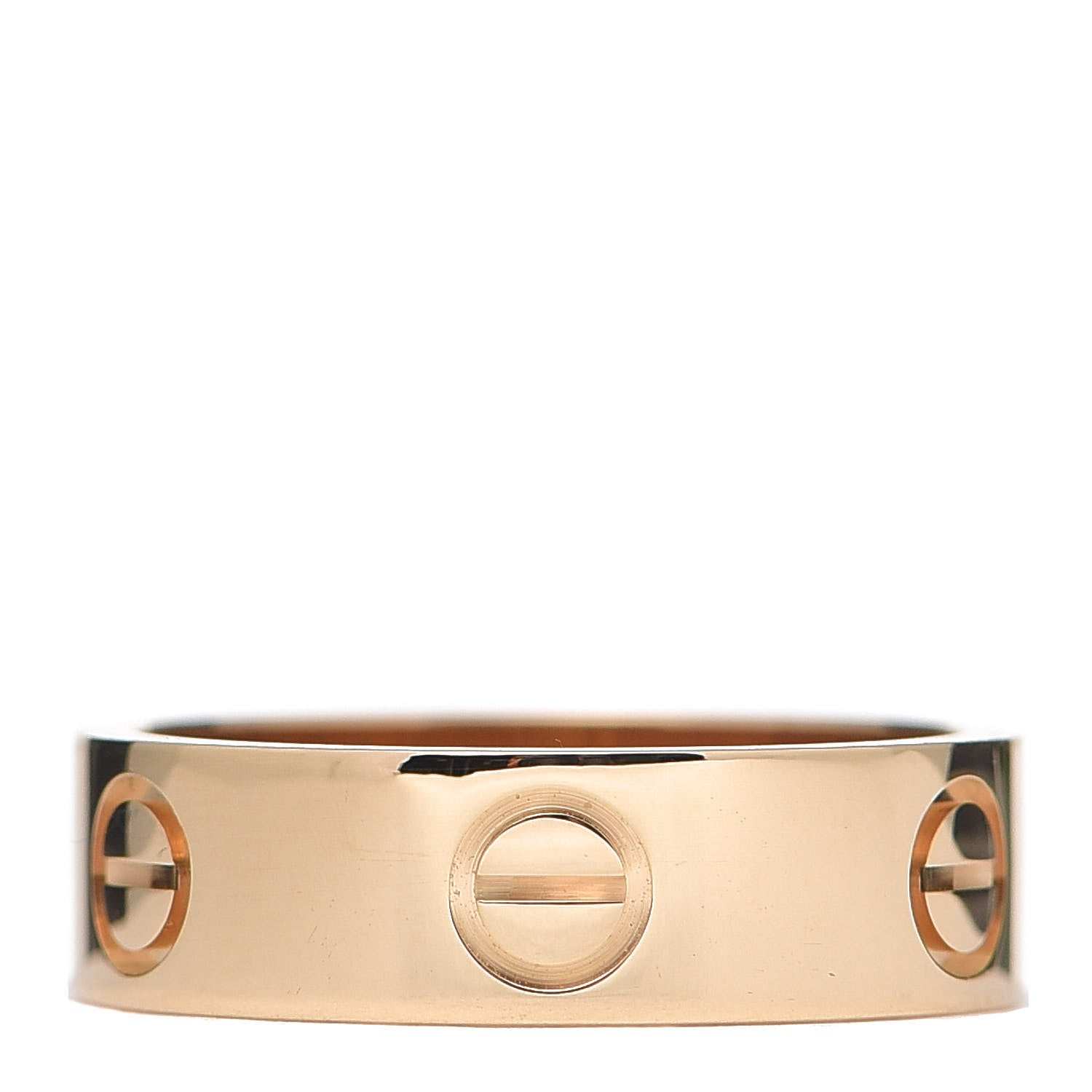 Cartier 18K Yellow Gold 5.5mm LOVE Ring 52 6 1 of 6