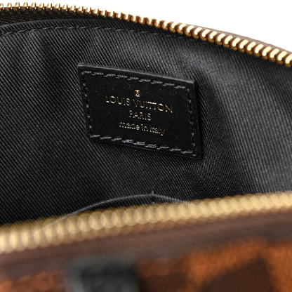 Louis Vuitton Damier Ebene Odeon Tote PM Black 6 of 8