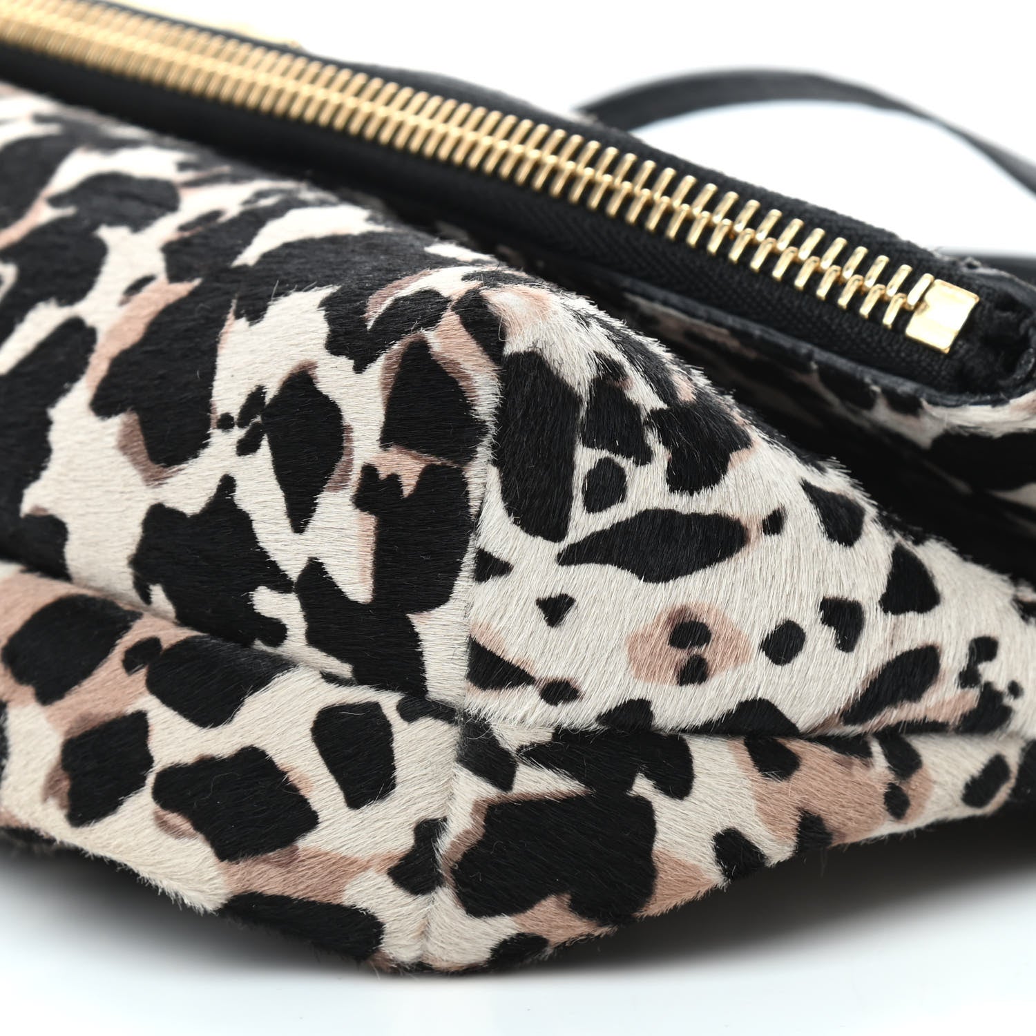 Burberry Heritage Grain Calf Hair Print Fold Over Crossbody 8 of 8