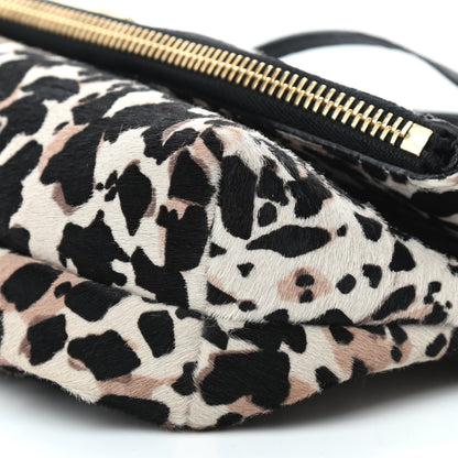 Burberry Heritage Grain Calf Hair Print Fold Over Crossbody 8 of 8