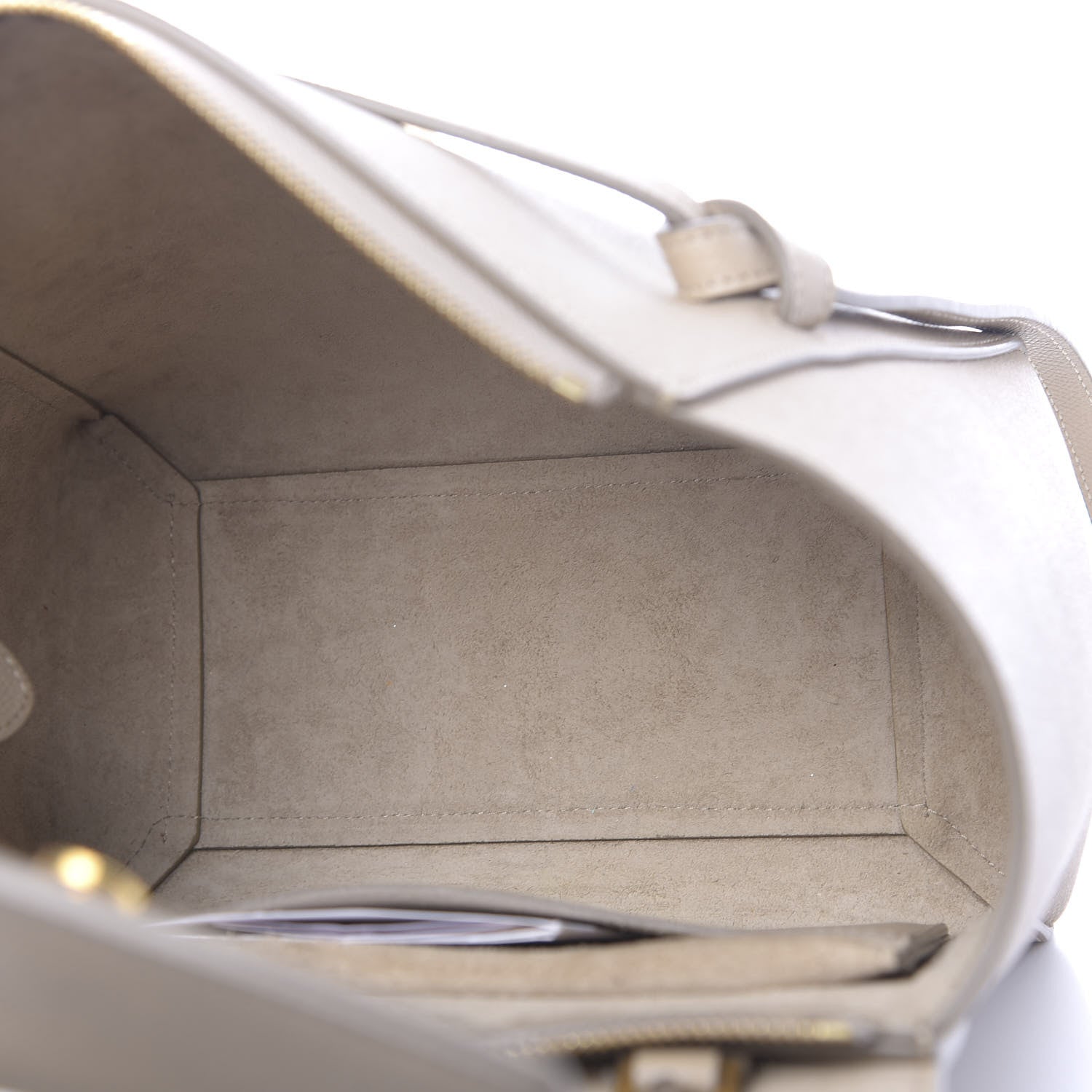 Celine Baby Grained Calfskin Micro Belt Bag Light Taupe 5 of 13