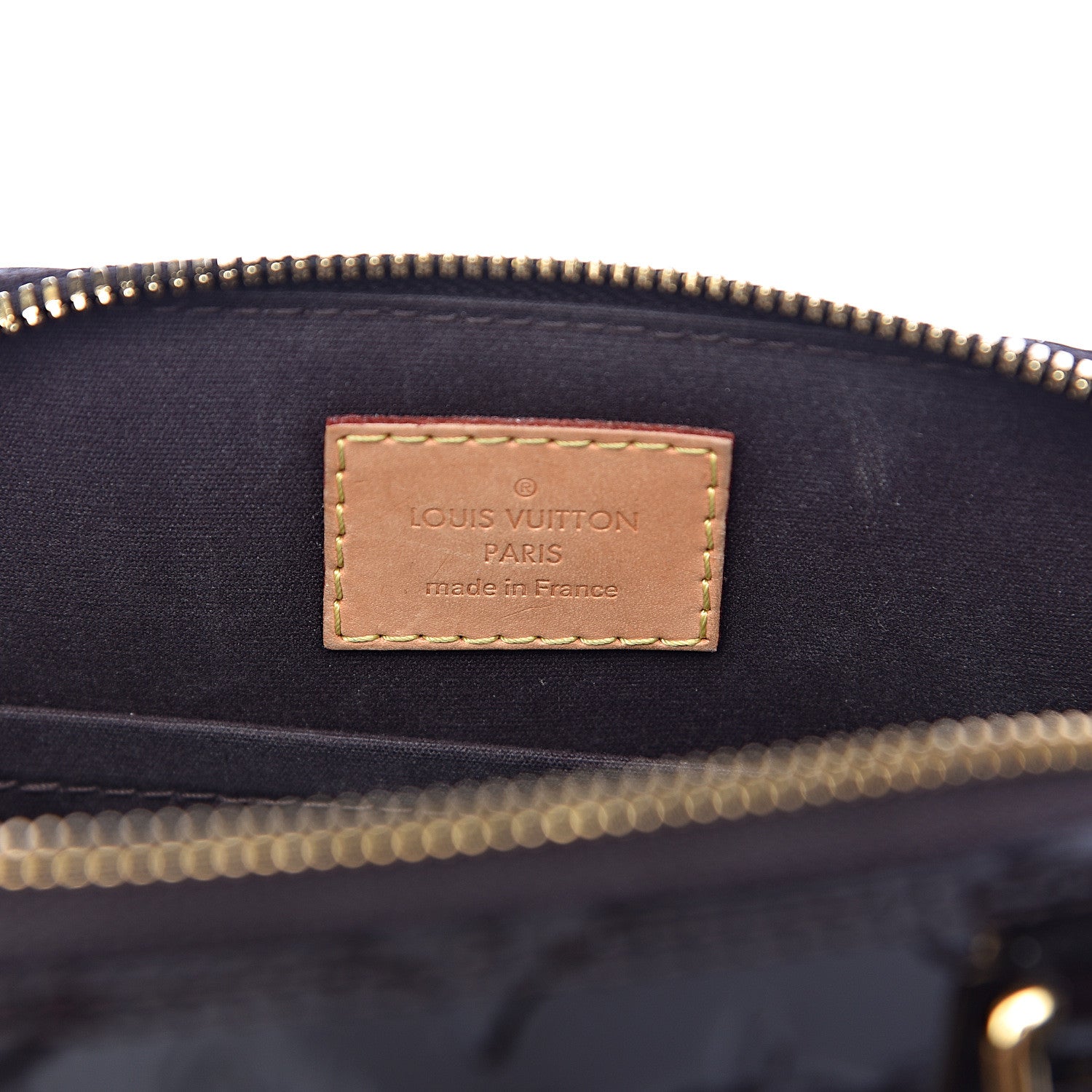 Louis Vuitton Vernis Alma BB Amarante 6 of 10