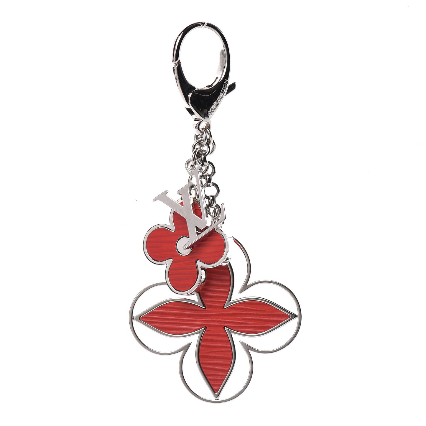 Fleur d Epi Bag Charm Red