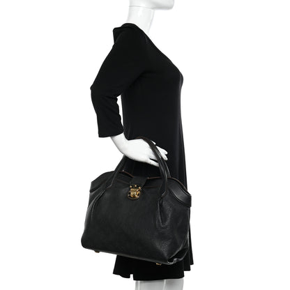 Louis Vuitton Mahina Cirrus PM Black 2 of 12