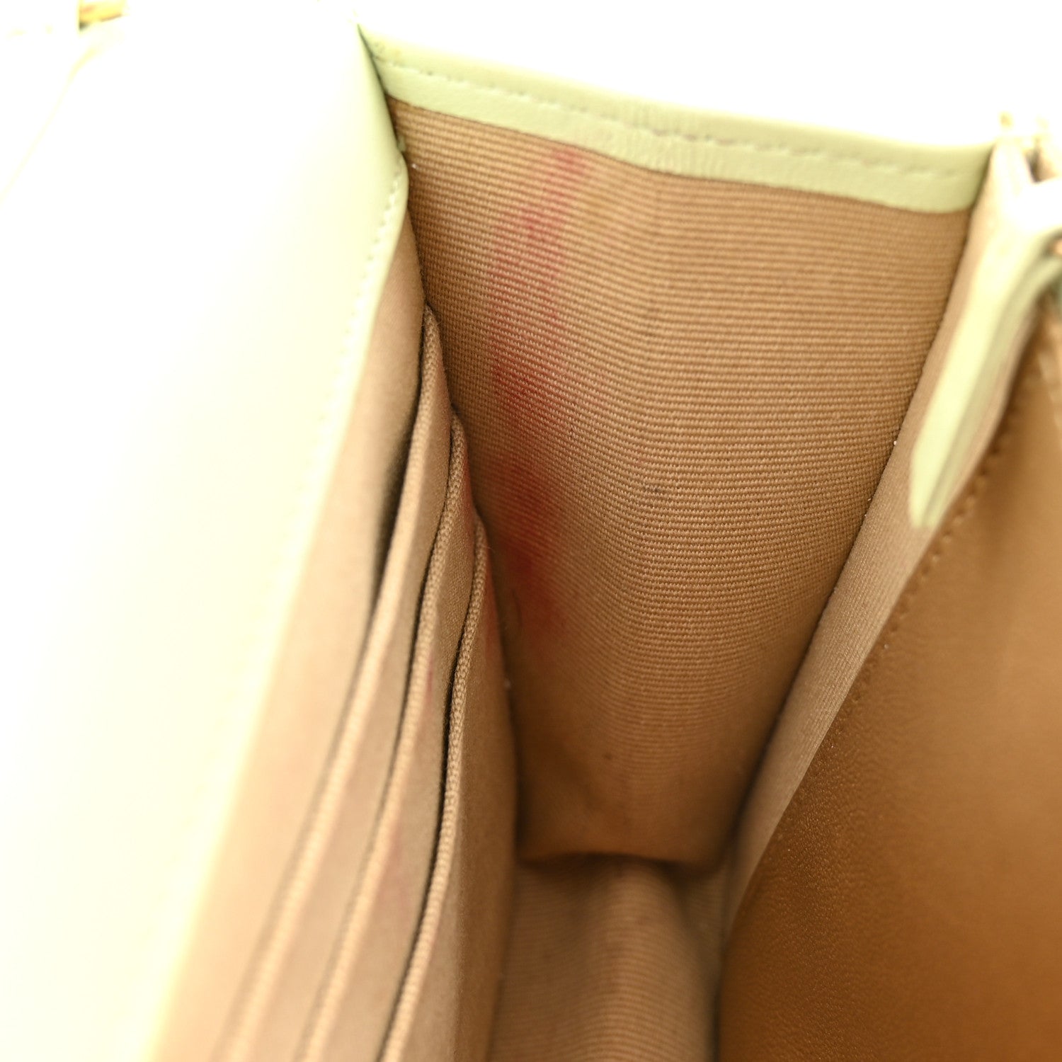 Chanel Lambskin Quilted CC Pearl Crush Wallet on Chain WOC Light Green 19 of 23