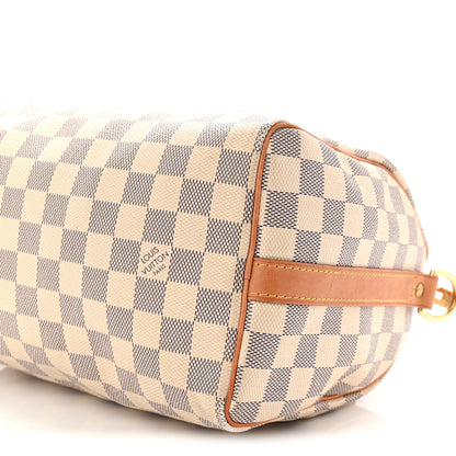 Louis Vuitton Damier Azur Speedy Bandouliere 25 19 of 19