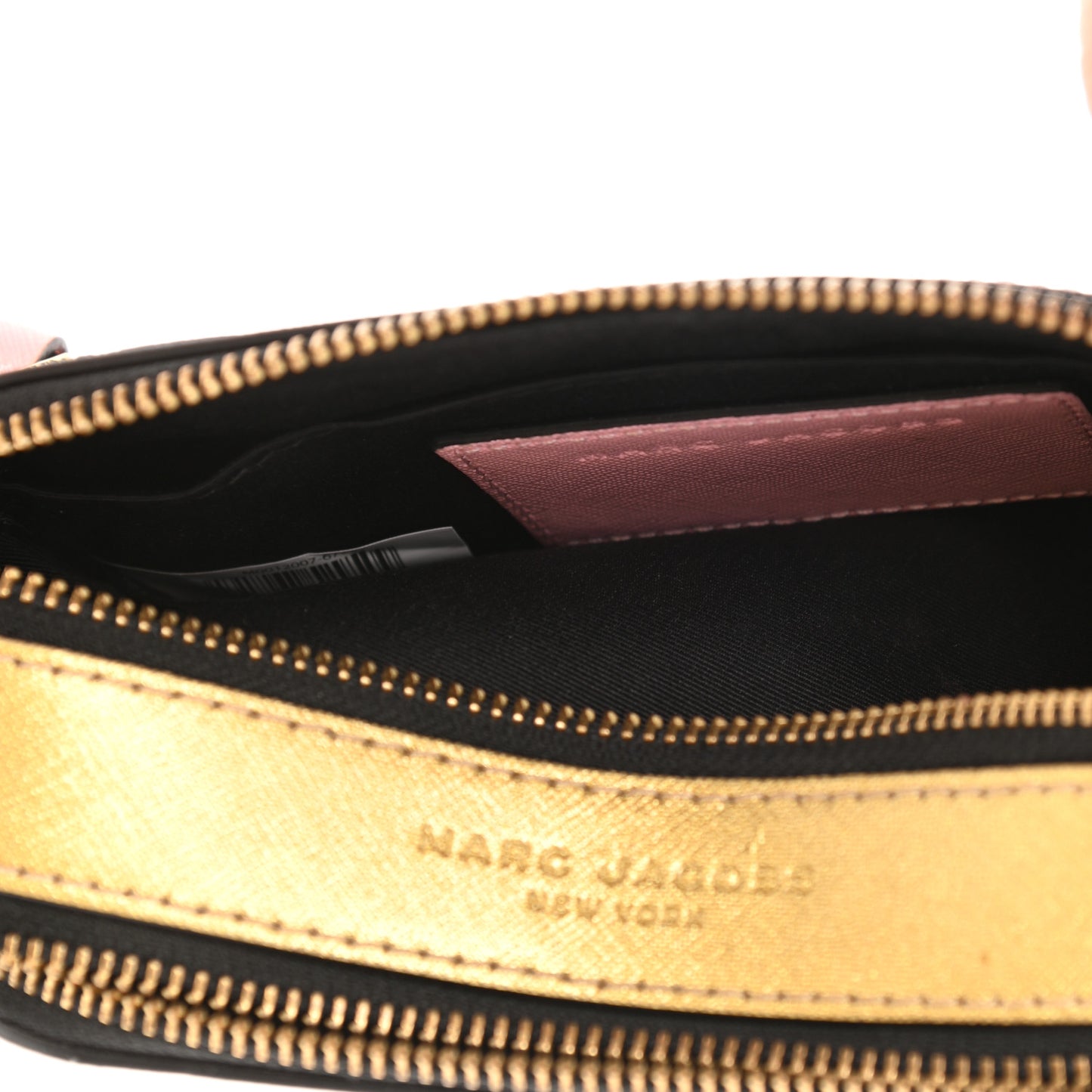 Saffiano Small Snapshot Camera Bag Multicolor Baby Pink