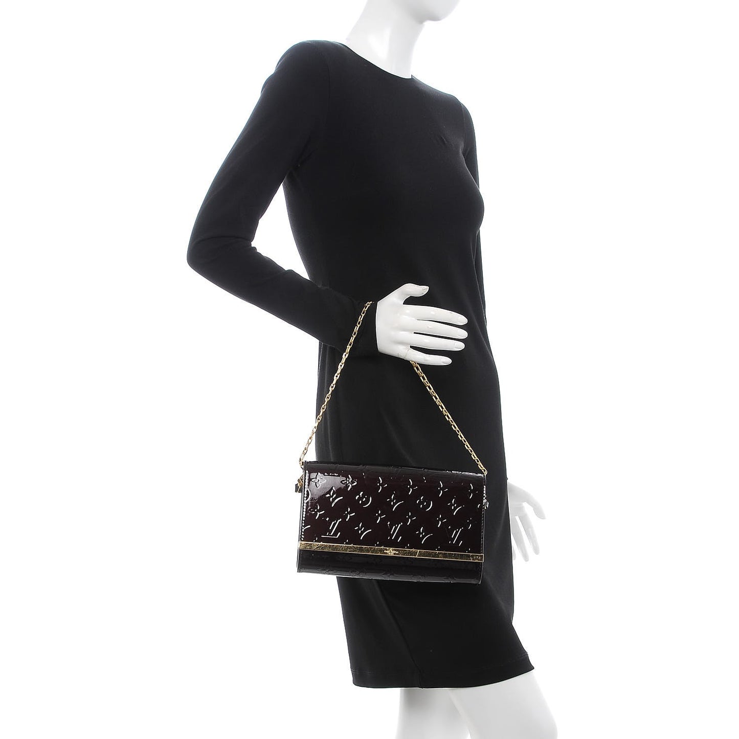 Vernis Ana Clutch Amarante