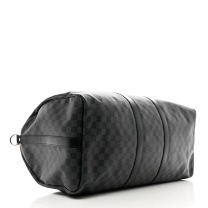 Louis Vuitton Damier Graphite Keepall Bandouliere 55 3 of 8