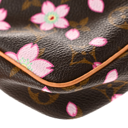 Louis Vuitton Monogram Cherry Blossom Pochette Accessories Brown 14 of 15