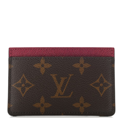 Louis Vuitton Monogram Card Holder Fuchsia 1 of 6