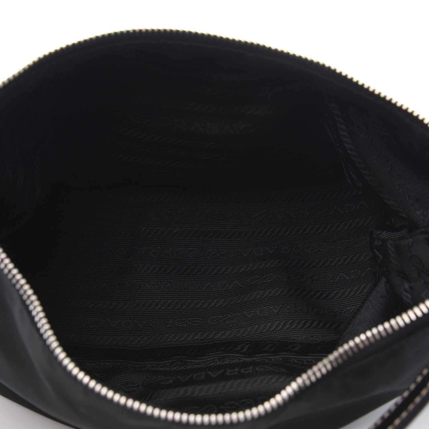 Prada Tessuto Nylon Shoulder Bag Black 4 of 9