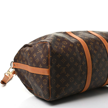 Louis Vuitton Monogram Keepall Bandouliere 50 10 of 21