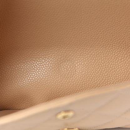 Chanel Caviar Quilted Jumbo Double Flap Beige Clair 13 of 13