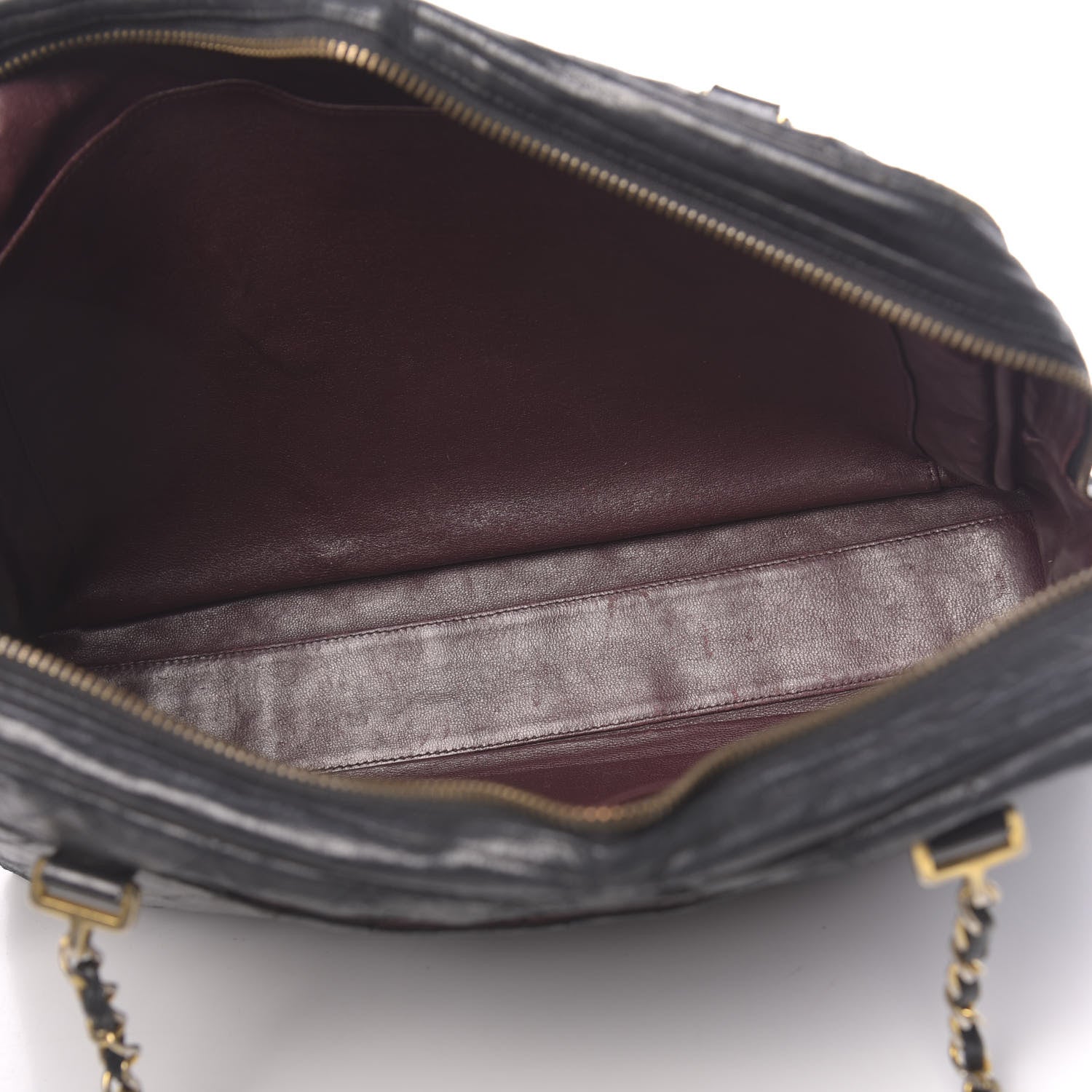 Chanel Lambskin Quilted Shoulder Bag Black 5 of 16