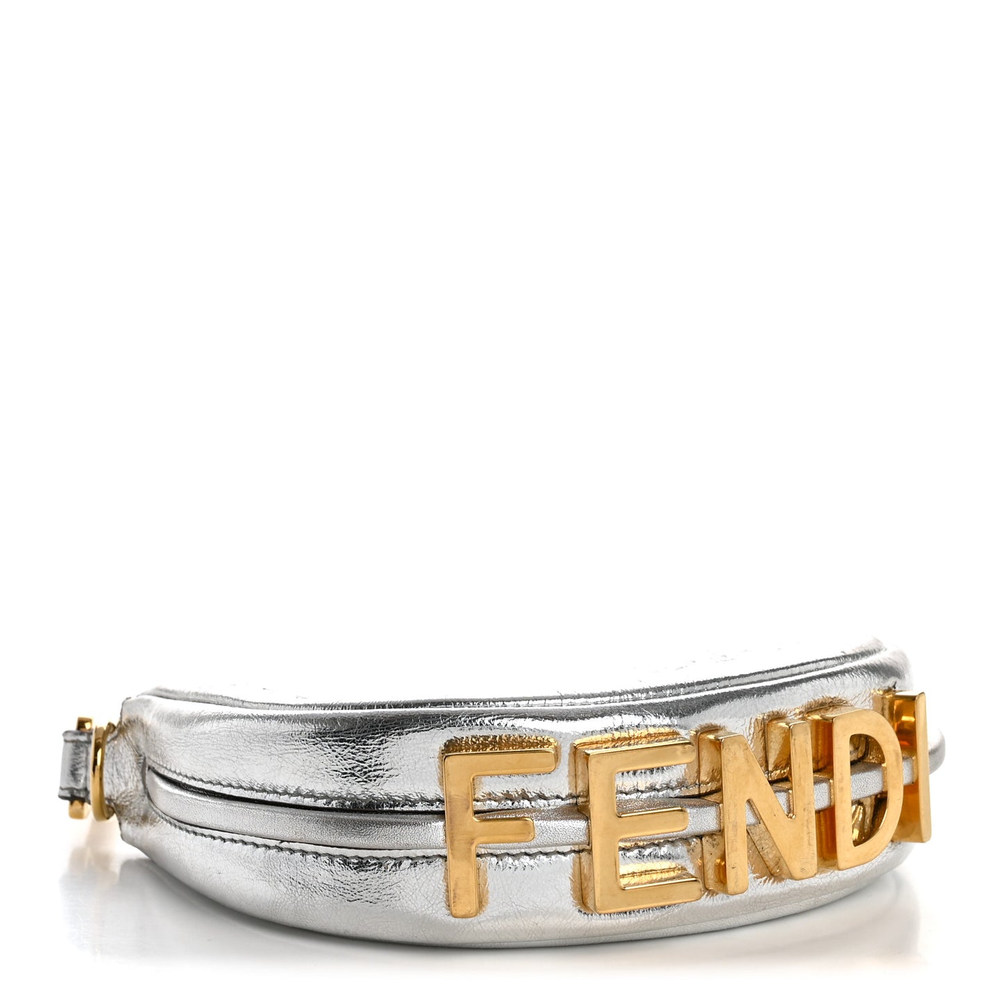 Rock Millenium Nano Fendigraphy Hobo Charm Argento