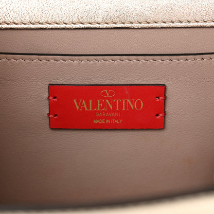 Valentino Garavani Metallic Calfskin Small VSling Shoulder Bag Gold 6 of 17