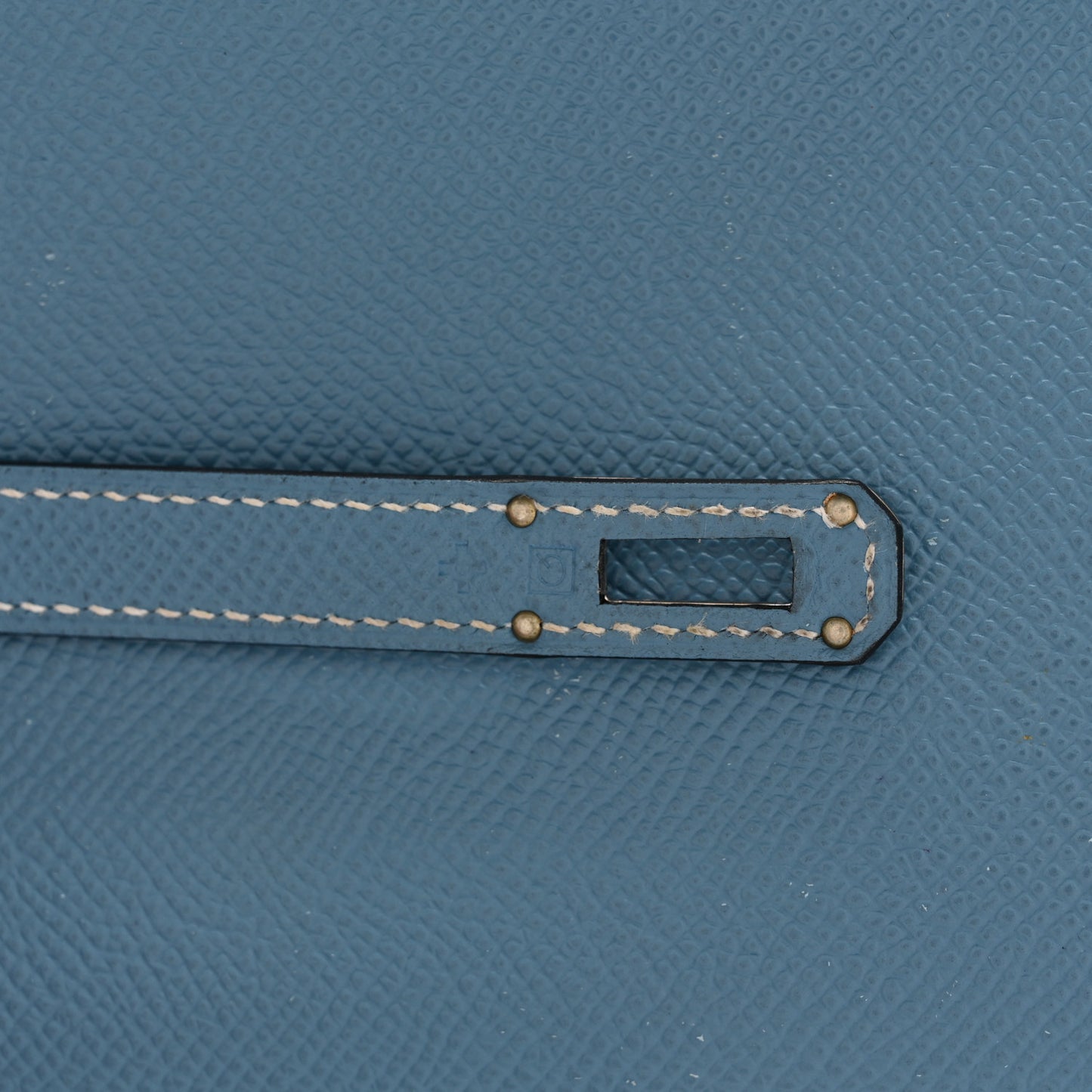 Epsom Kelly Longue Wallet Blue Jean