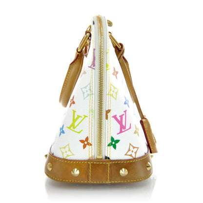 Louis Vuitton Monogram Multicolor Alma PM White 6 of 10