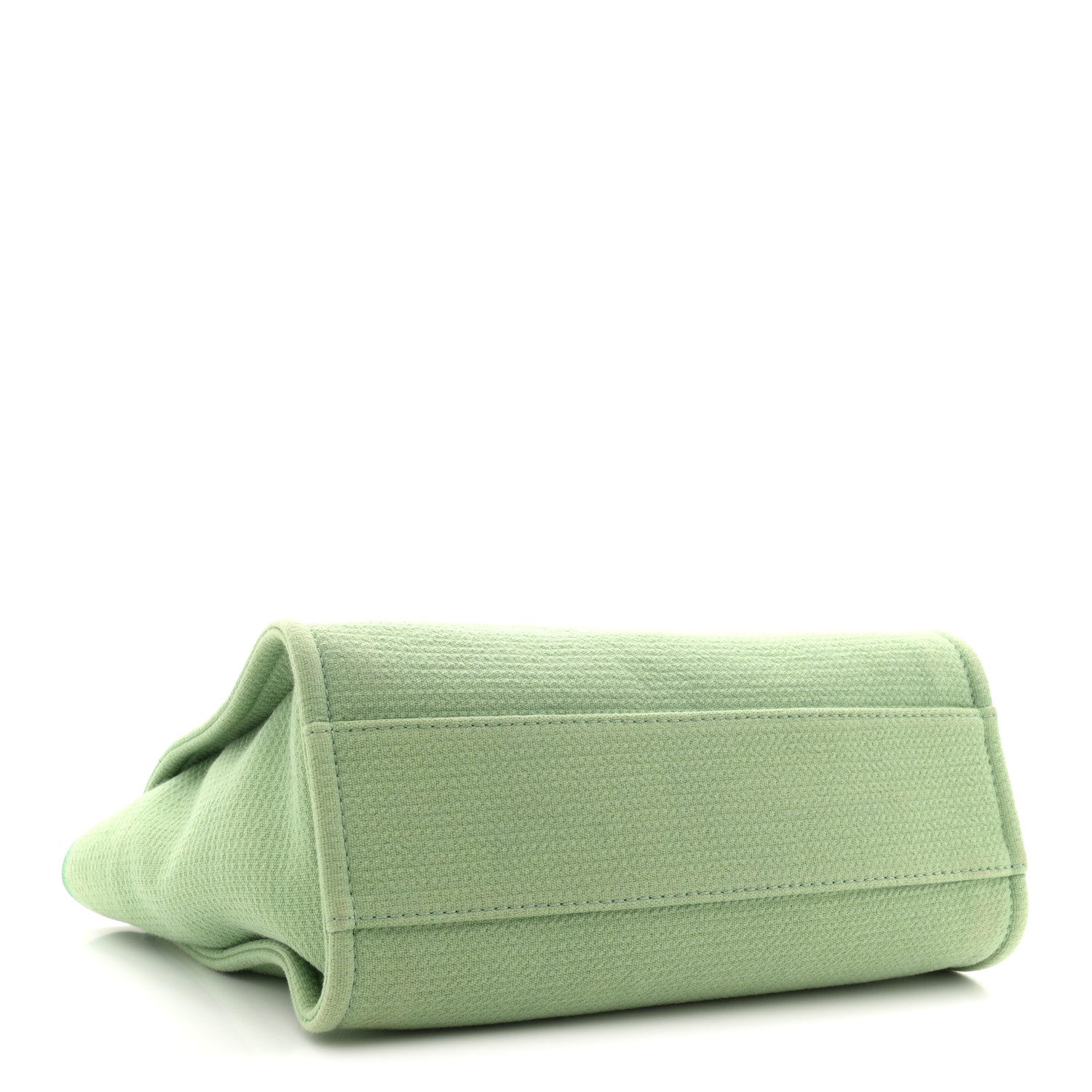 Chanel Mixed Fibers Small Deauville Tote Green 5 of 11