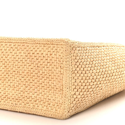 Loewe Raffia Paula's Ibiza Small Font Tote Natural Tan 9 of 9