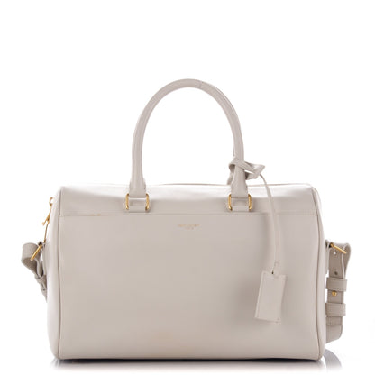 Saint Laurent Calfskin Classic Duffle 6 Dove White 1 of 9