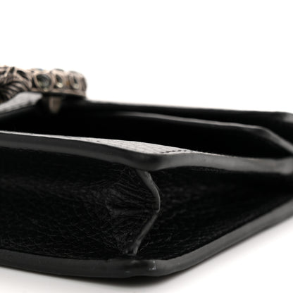 Gucci Calfskin Super Mini Dionysus Shoulder Bag Black 9 of 12