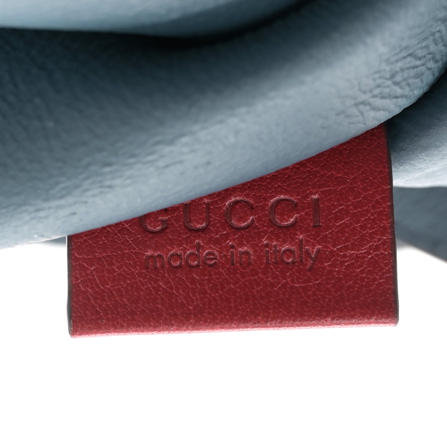 Suede Calfskin Large Rajah Chain Tote New Blue Romantic Cherry
