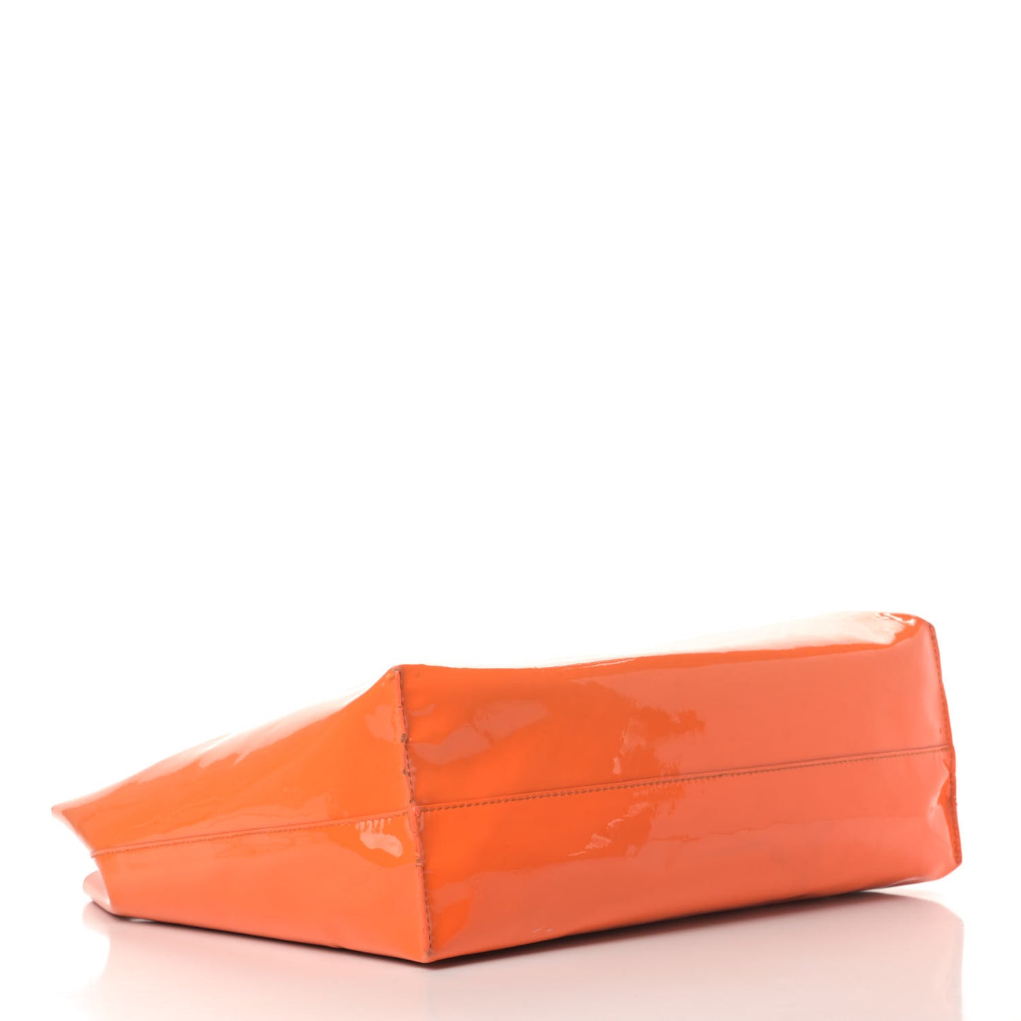 Vernice Palazzo Medusa Tote Orange