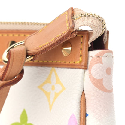 Louis Vuitton Monogram Multicolor Pochette Accessories White 12 of 12