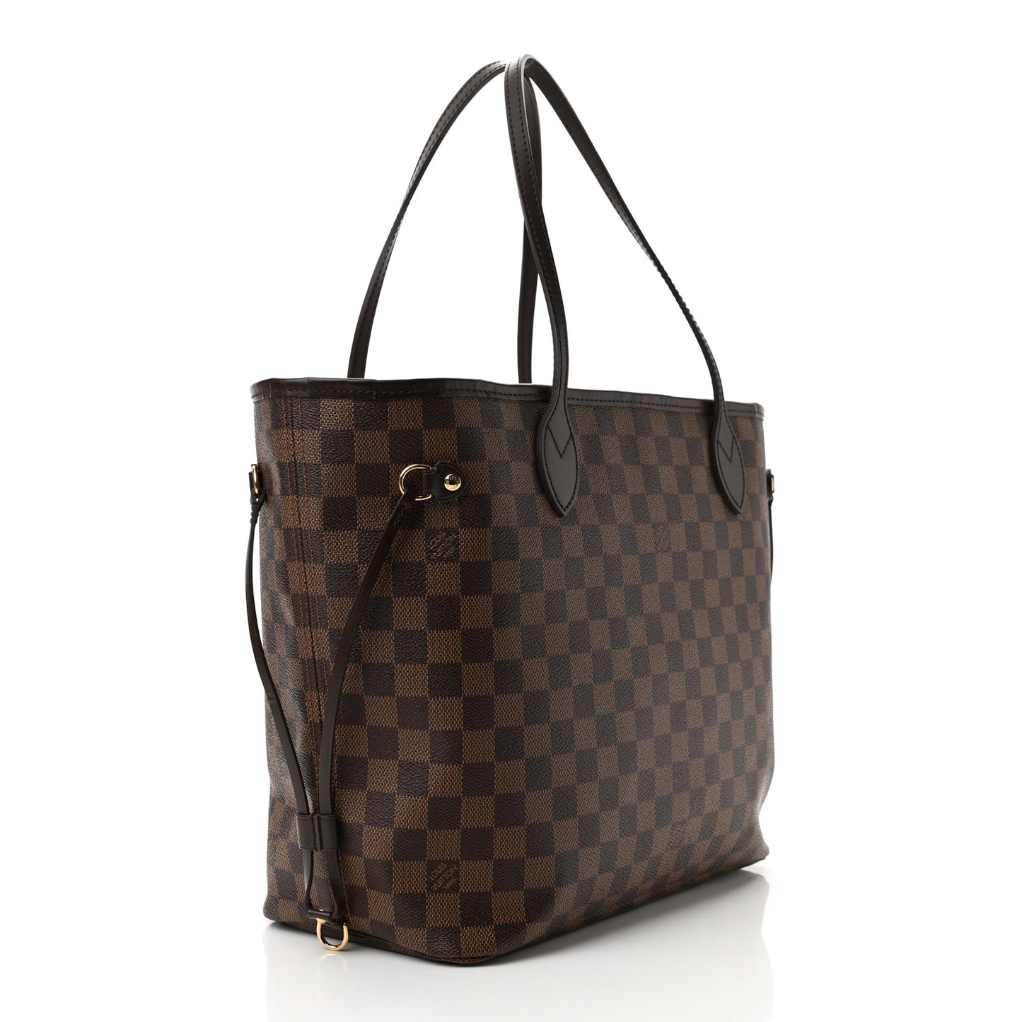 Damier Ebene Neo Neverfull MM Rose Ballerine