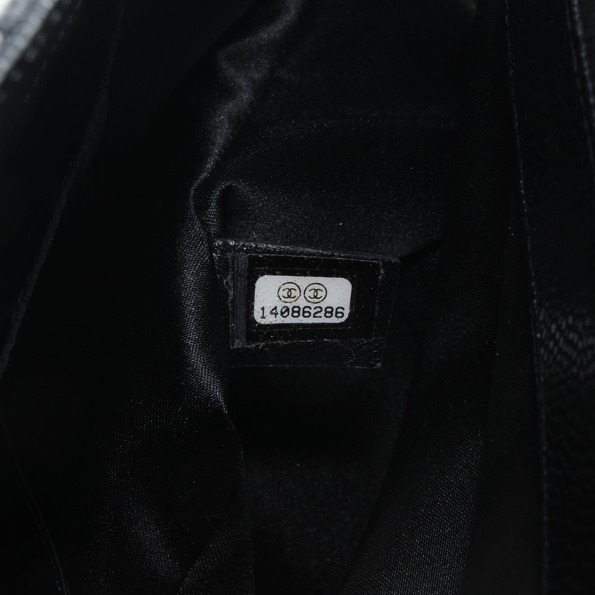 Chanel Caviar Grand Shopping Tote GST Black 7 of 7