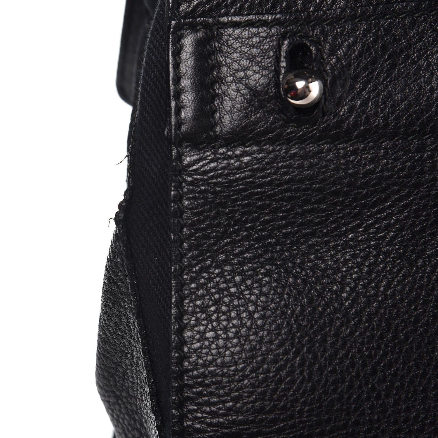 Saint Laurent Calfskin Canvas Large Muse Two Black 11 of 13