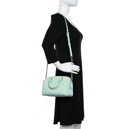Louis Vuitton Empreinte Monogram Summer Stardust Speedy 20 Water Green 2 of 12