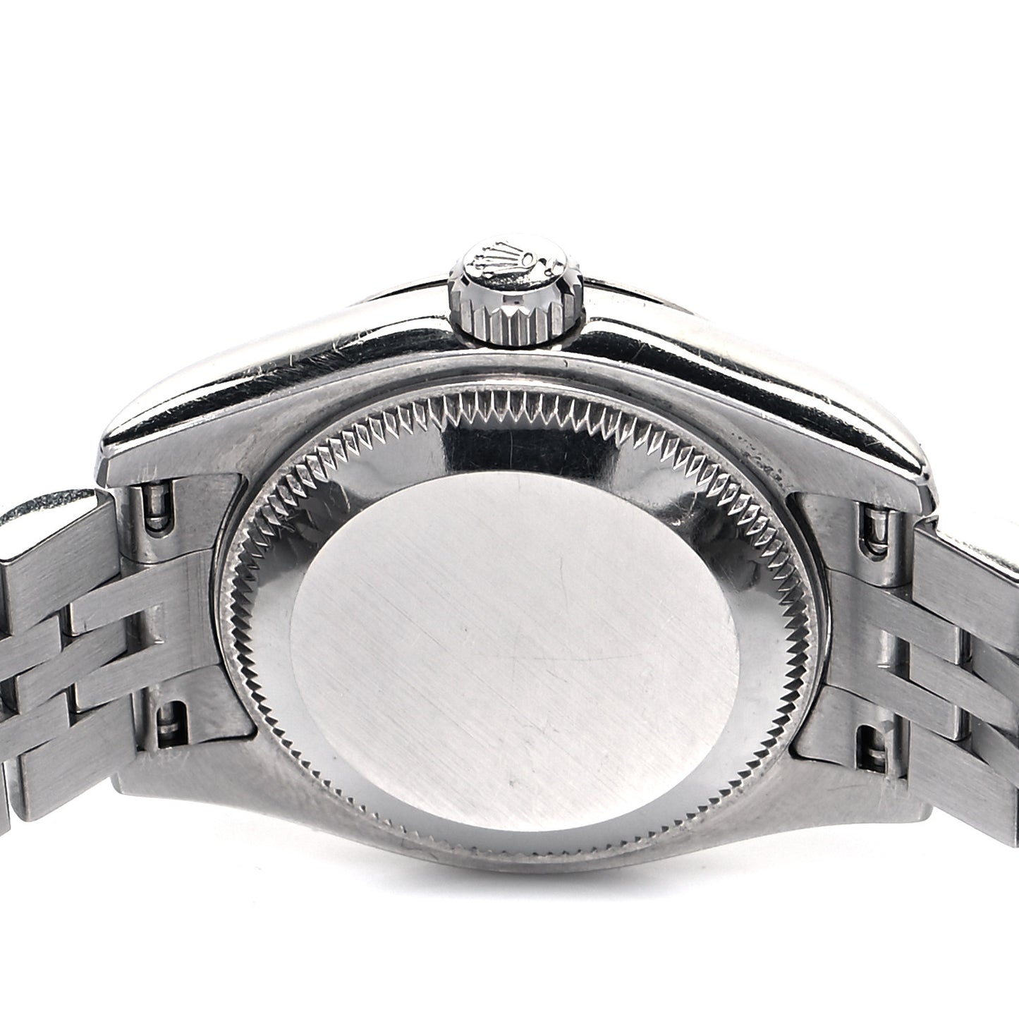 Stainless Steel 18K White Gold Black Mother of Pearl 26mm Oyster Perpetual Datejust Watch Roman 179174