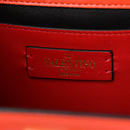 Valentino Garavani Smooth Calfskin Small VSling Shoulder Bag Orange 8 of 11