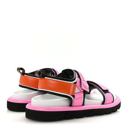 Louis Vuitton Calfskin Pool Pillow Flat Comfort Sandals 39 Rose Pop Pink 5 of 10