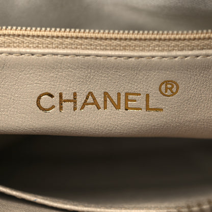 Chanel Lambskin Quilted Tassel Flap Camera Case Beige 5 of 15