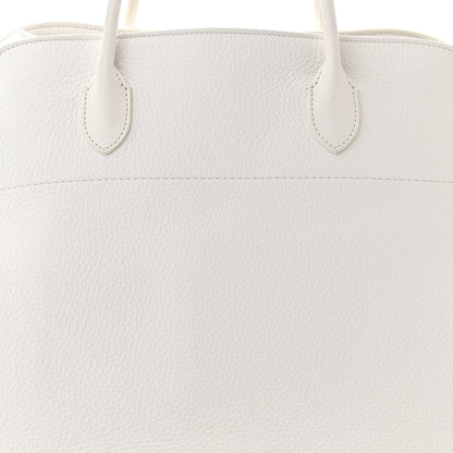 The Row Grained Calfskin Soft Margaux 17 White 7 of 13