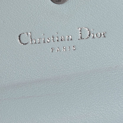 Christian Dior Smooth Calfskin Bi-Color Diorissimo Wallet Jaune Fluo 7 of 10