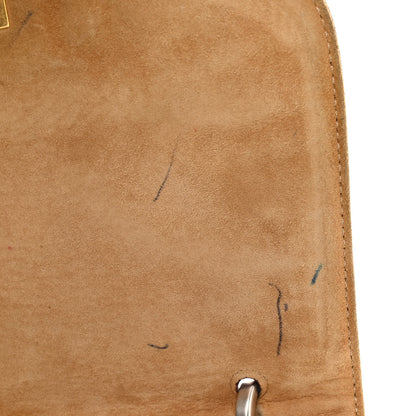 Fendi Cuoio Suede Silvana Bag Cammello Rosso Black Cuoio 10 of 14