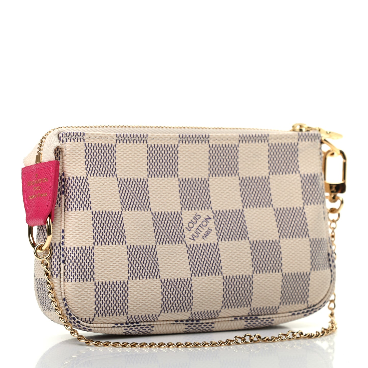 Damier Azur 2017 Christmas Animation Mini Pochette Accessories