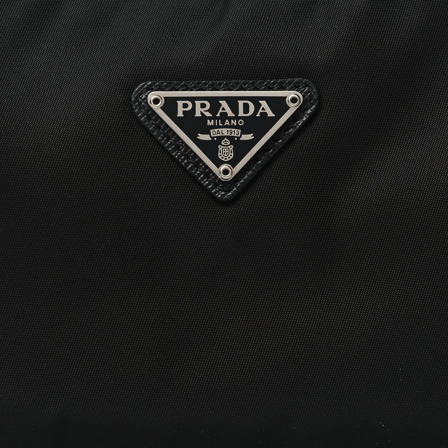 Prada Tessuto Nylon Mini Re-Edition 2000 Bag Black 7 of 9