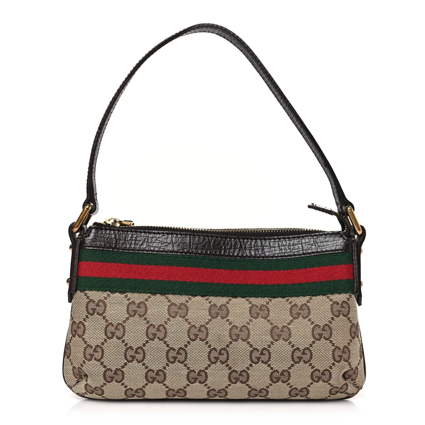 Monogram Web Pochette Dark Brown